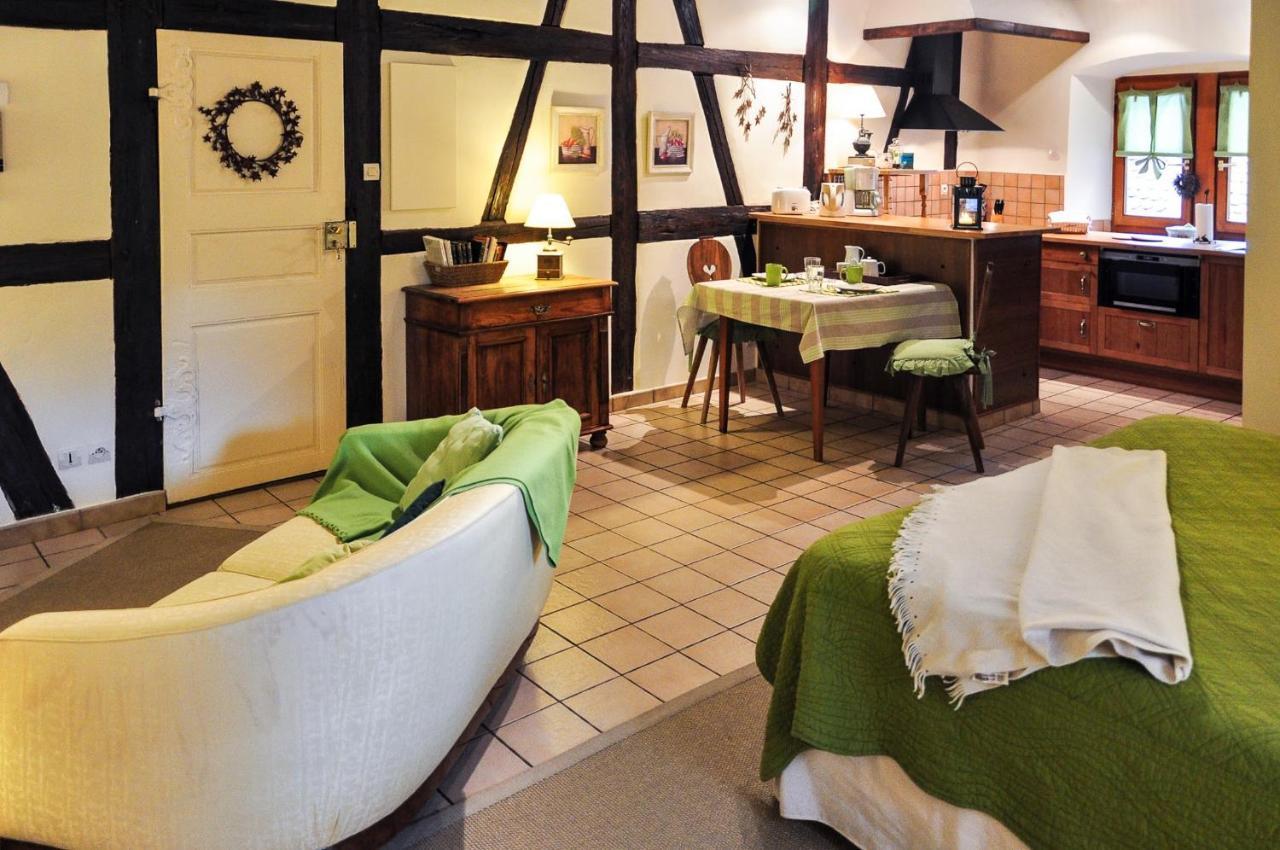 Gite "Le Sylvaner" A Riquewihr Bagian luar foto